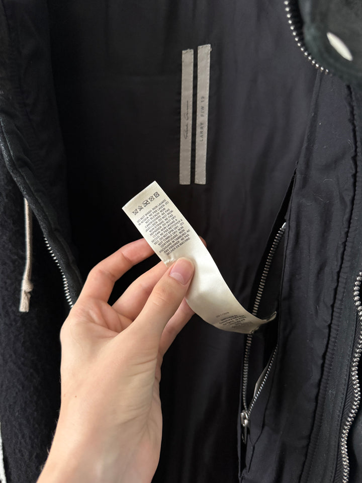 FW19 "Larry" Dustulator Wool Hooded Jacket