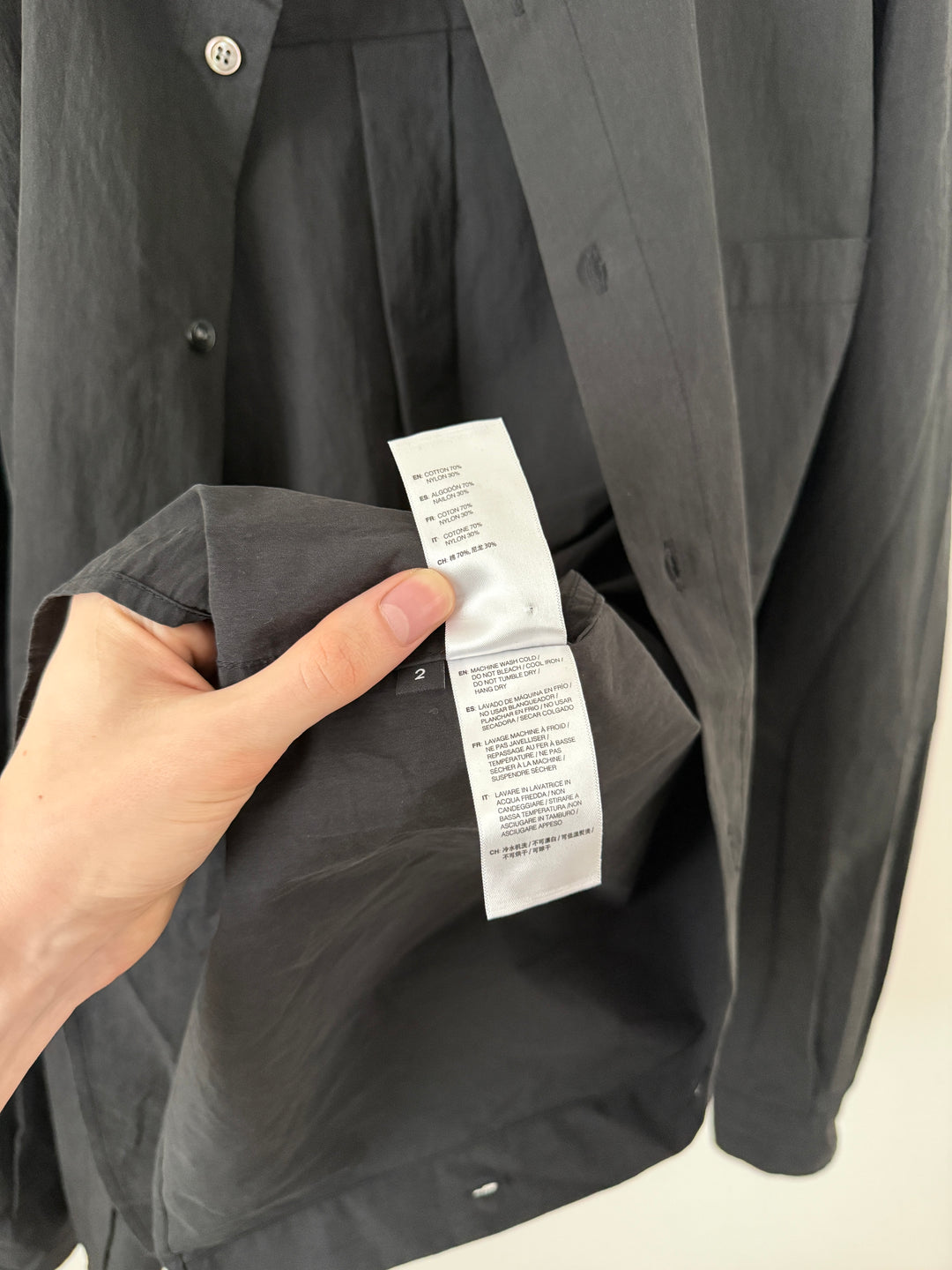 Black Button Up Shirt