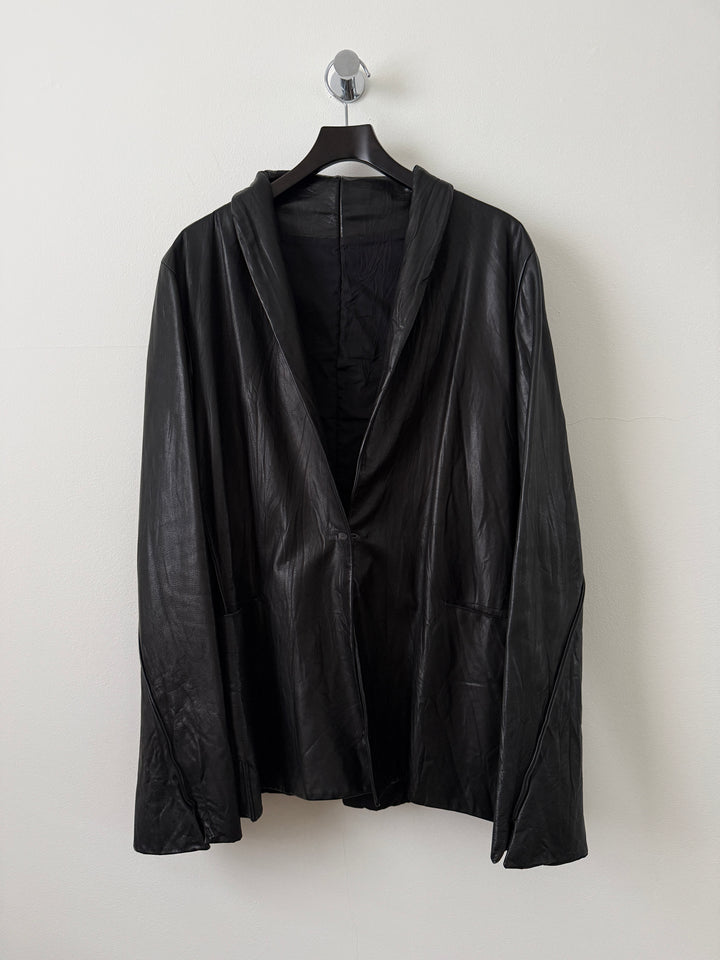 Cow Leather Blazer