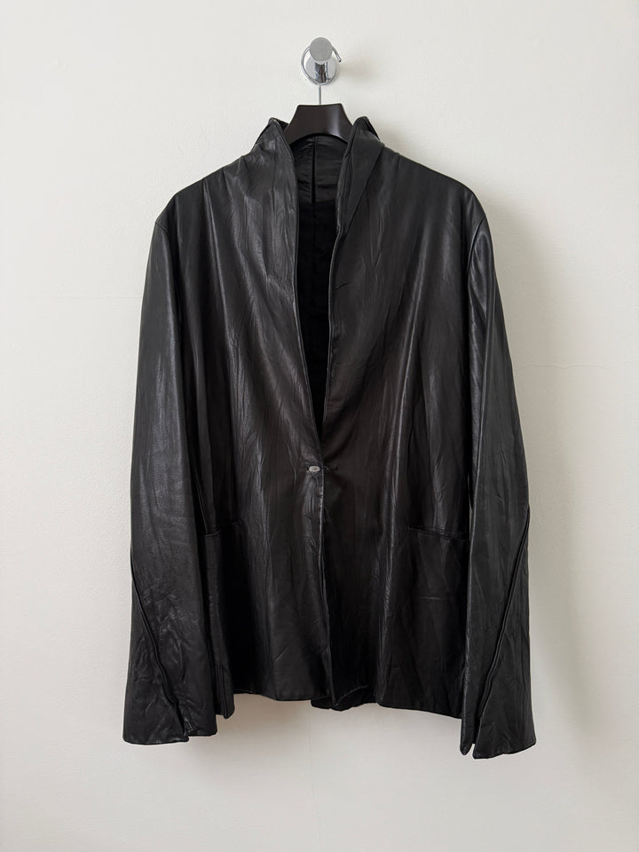 Cow Leather Blazer