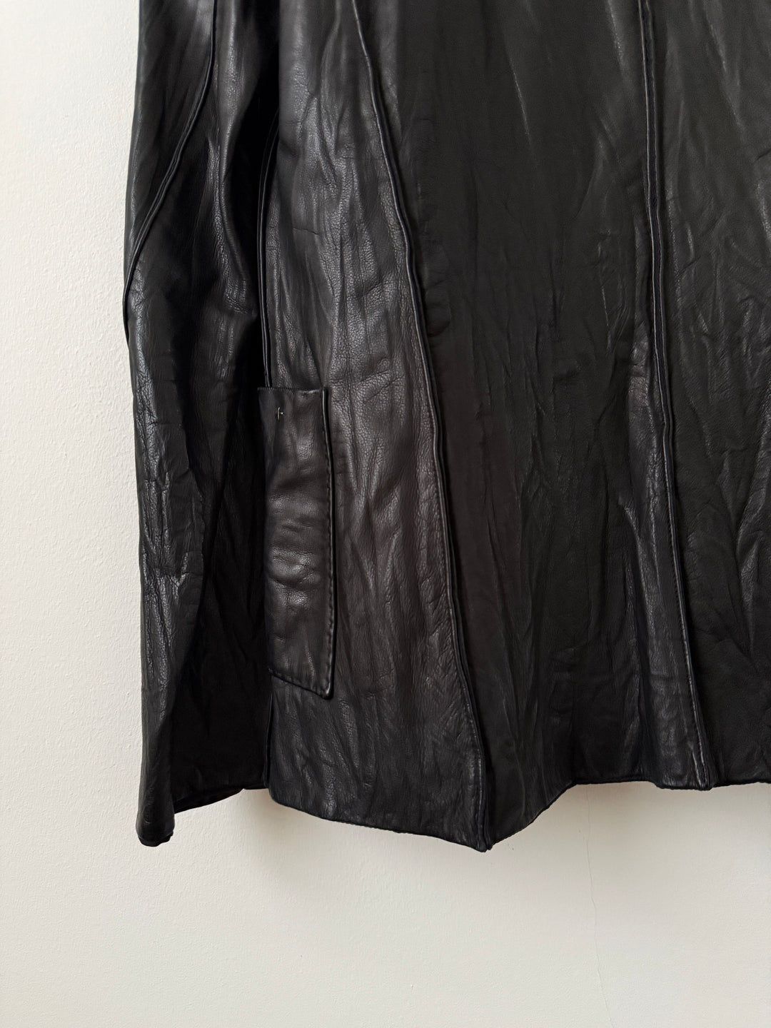 Cow Leather Blazer