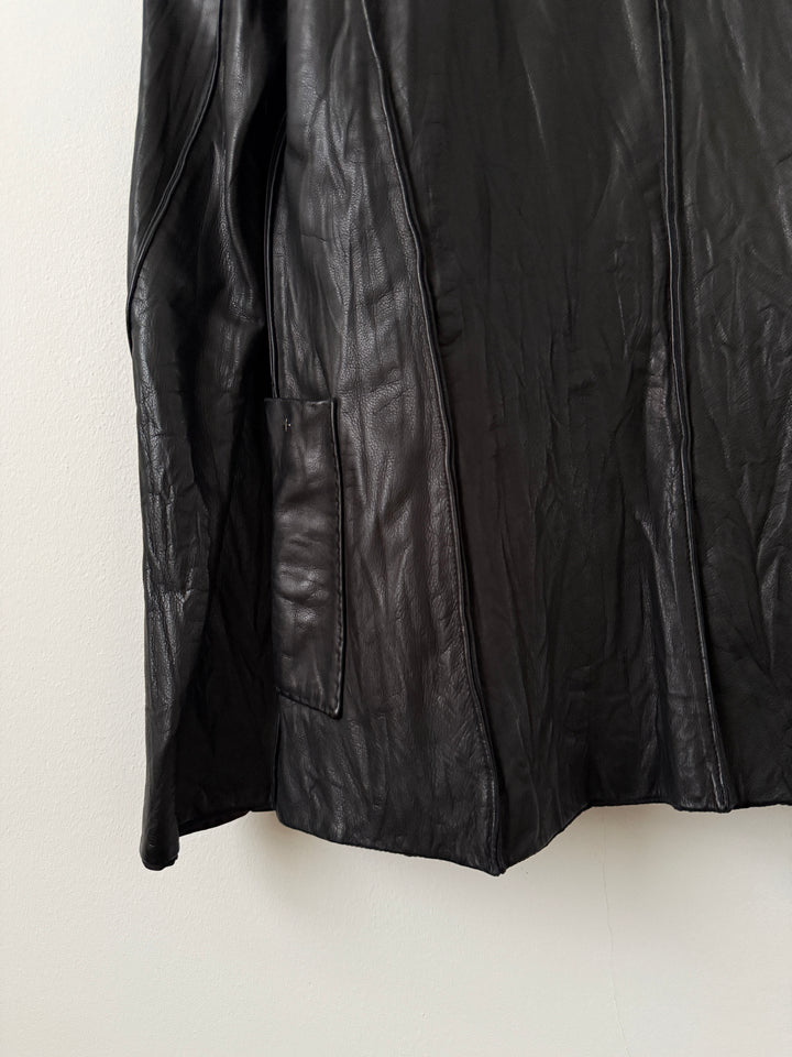 Cow Leather Blazer