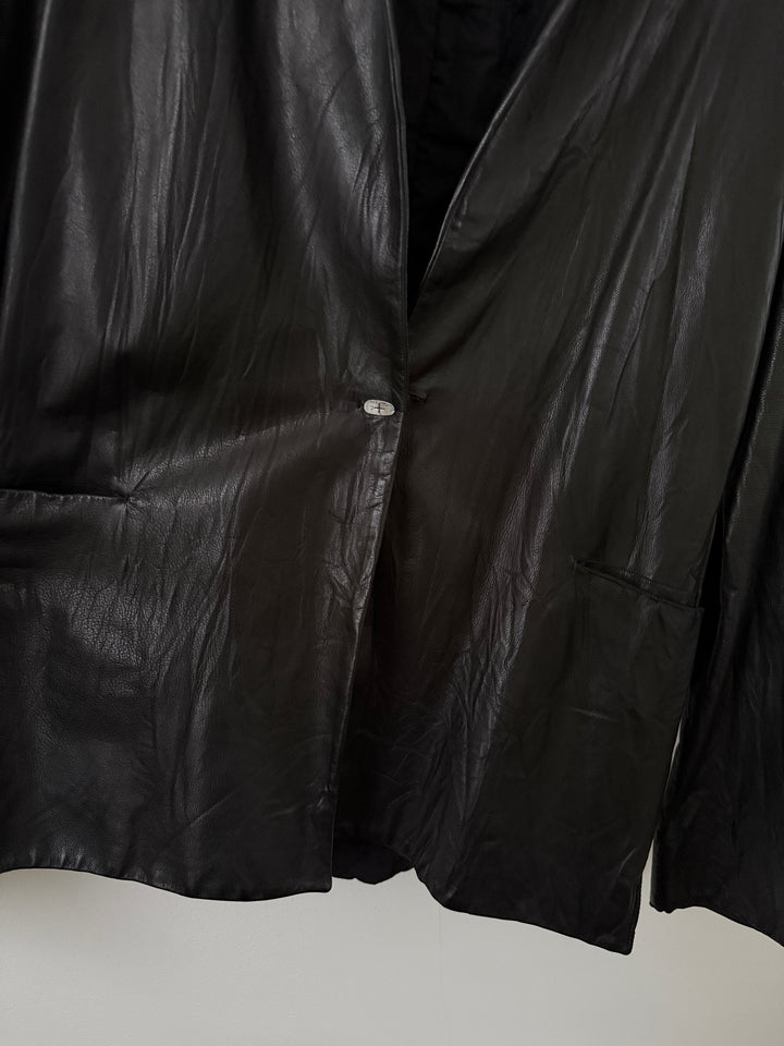 Cow Leather Blazer