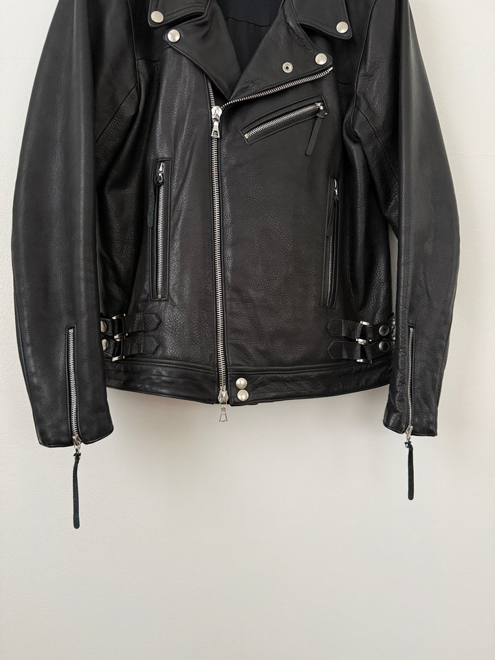 Leather Moto Jacket