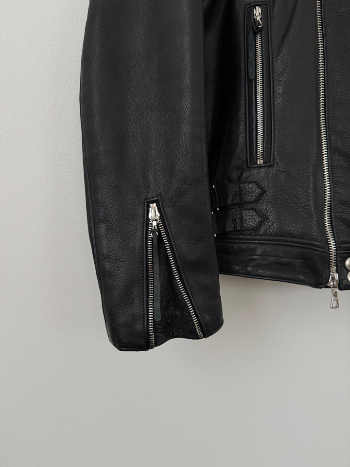 Leather Moto Jacket