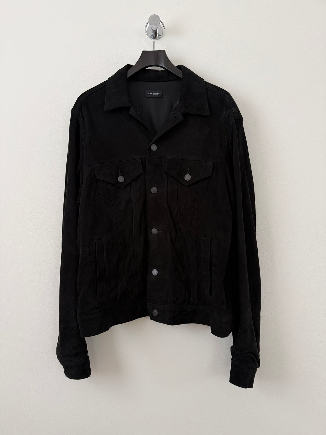 Lamb Leather Trucker Jacket