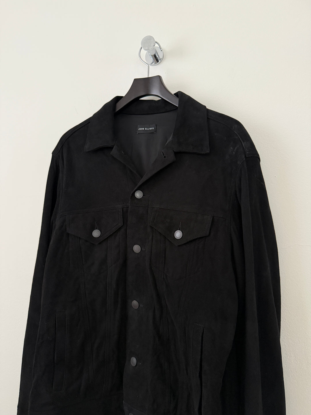 Lamb Leather Trucker Jacket
