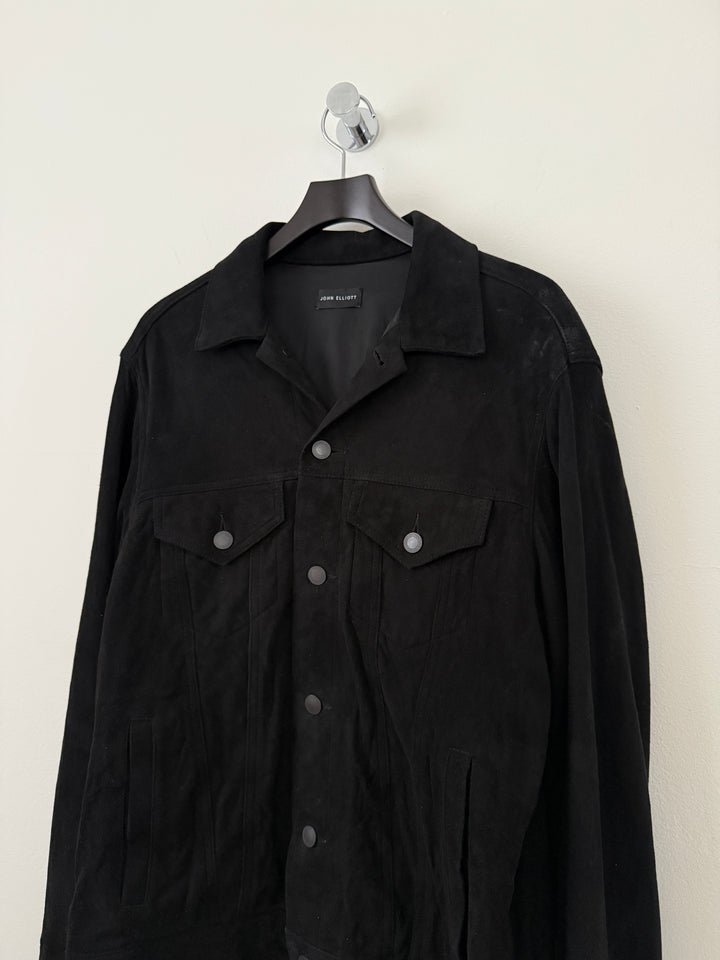 Lamb Leather Trucker Jacket