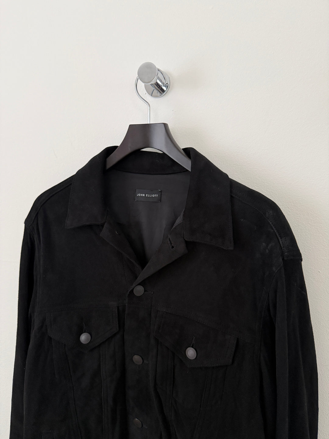 Lamb Leather Trucker Jacket