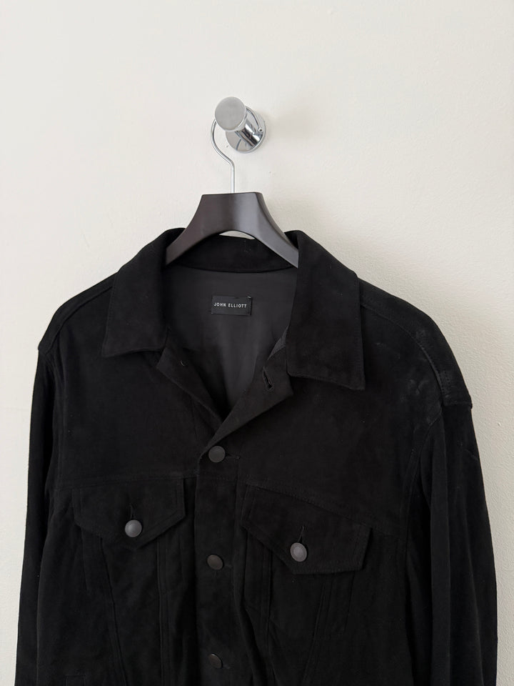 Lamb Leather Trucker Jacket