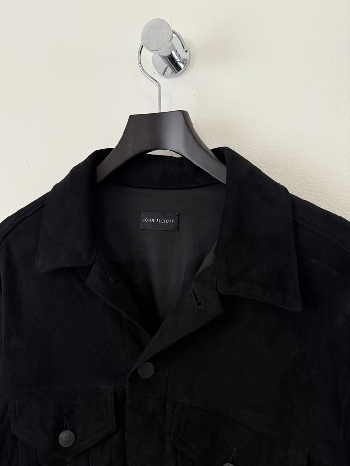 Lamb Leather Trucker Jacket
