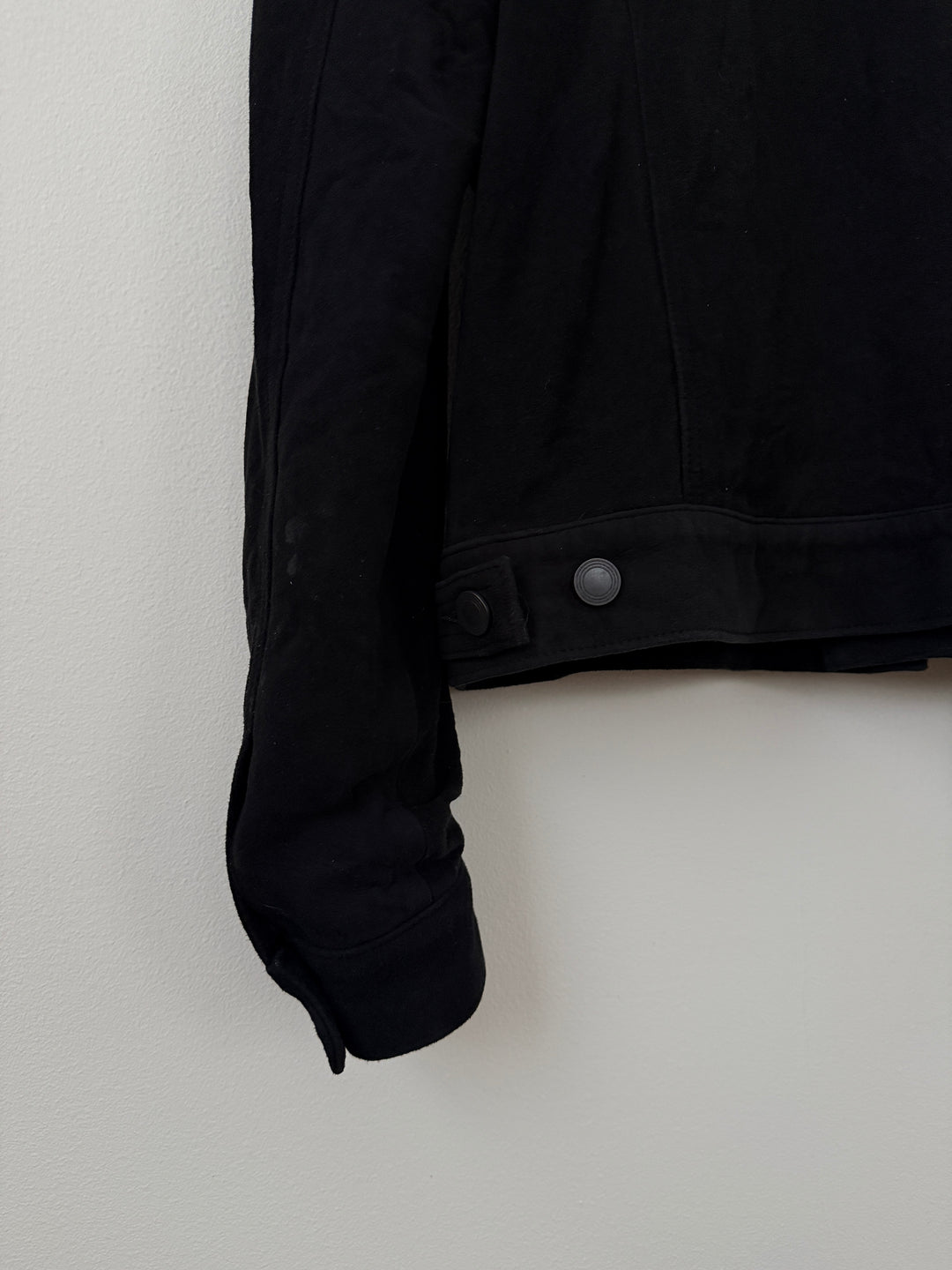 Lamb Leather Trucker Jacket