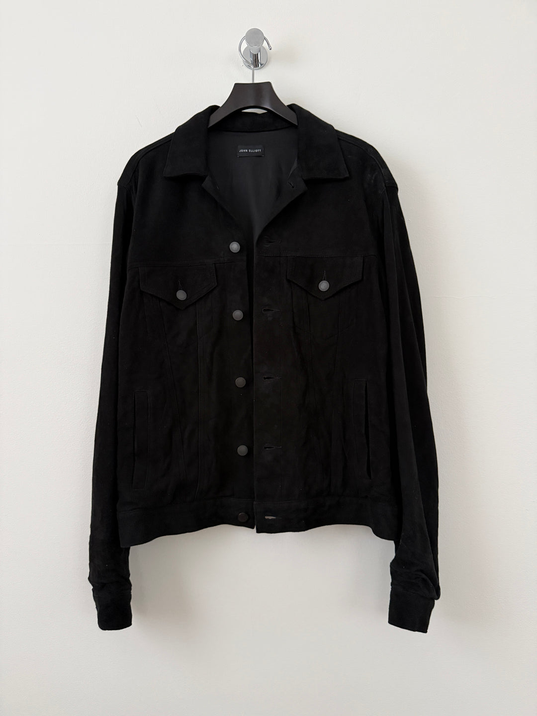 Lamb Leather Trucker Jacket