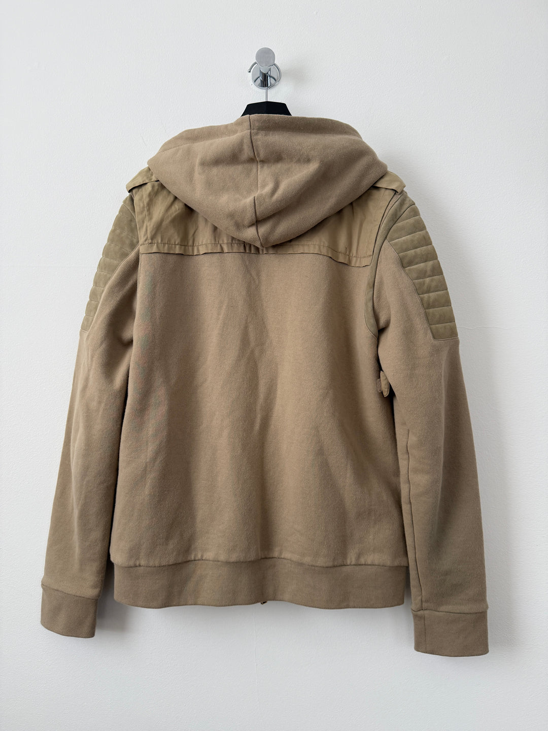 Balmain Utility Zip Up Hoodie Jacket