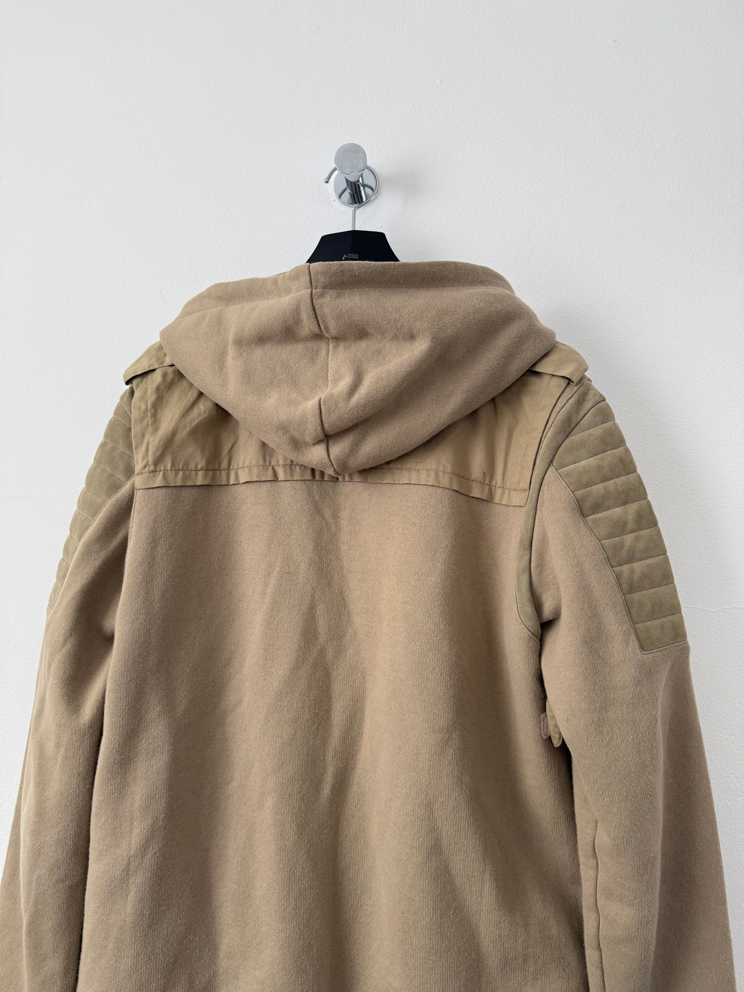 Balmain Utility Zip Up Hoodie Jacket