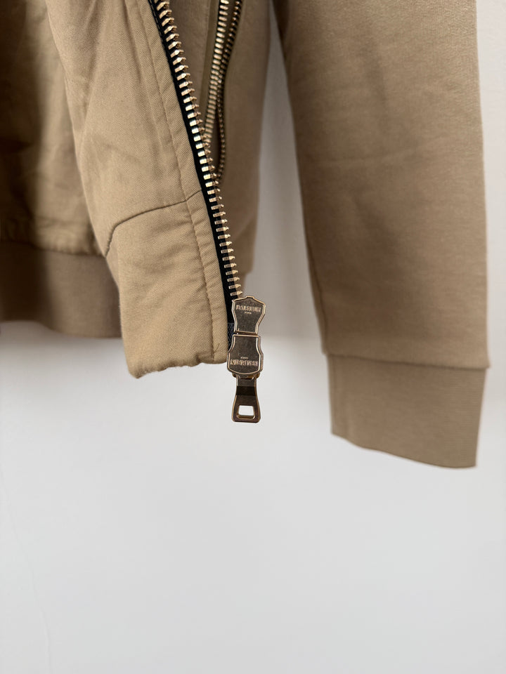 Balmain Utility Zip Up Hoodie Jacket