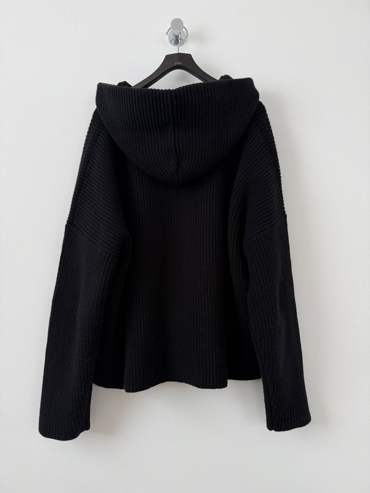 Dakota Knit Poncho Black