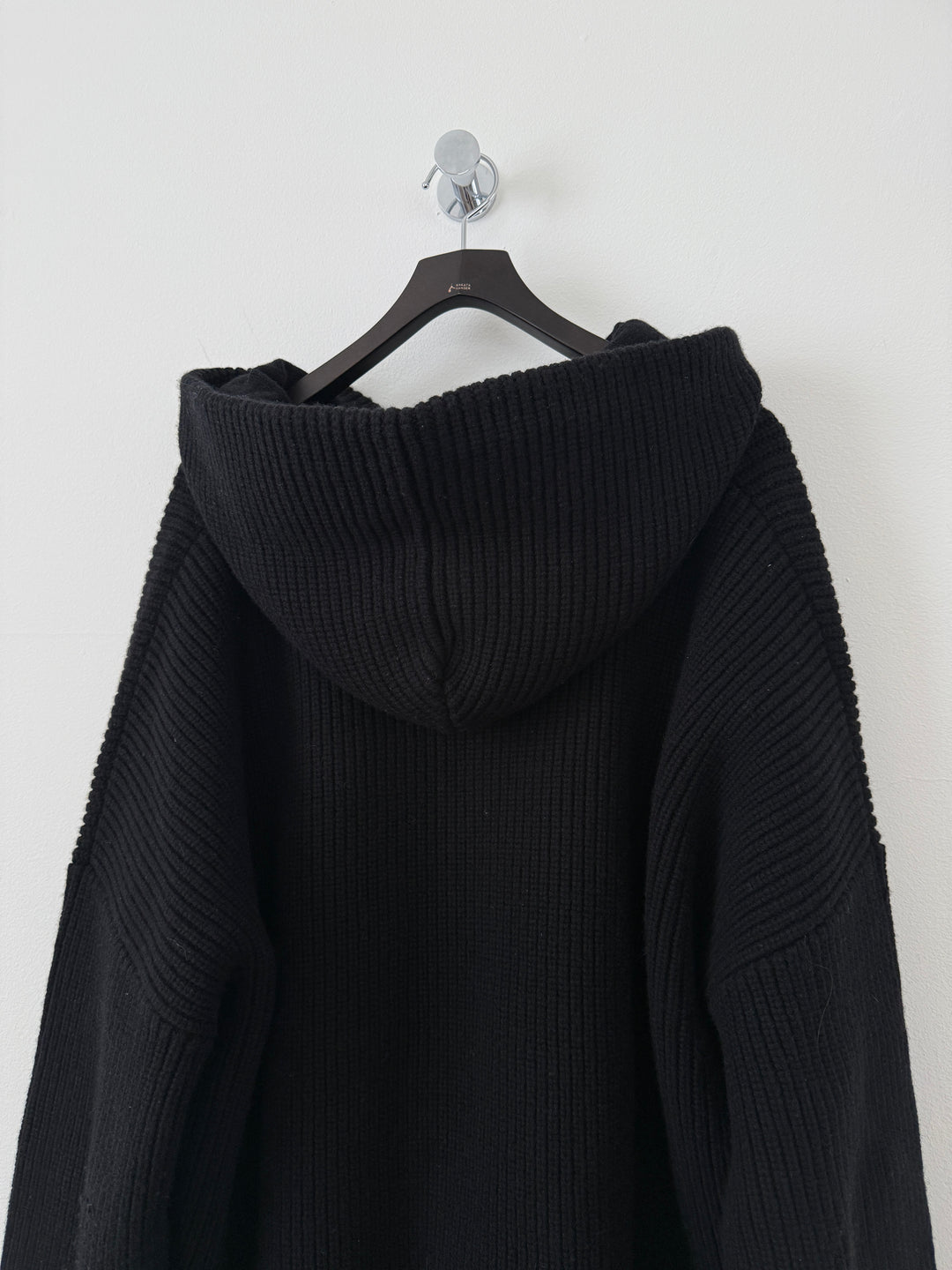 Dakota Knit Poncho Black