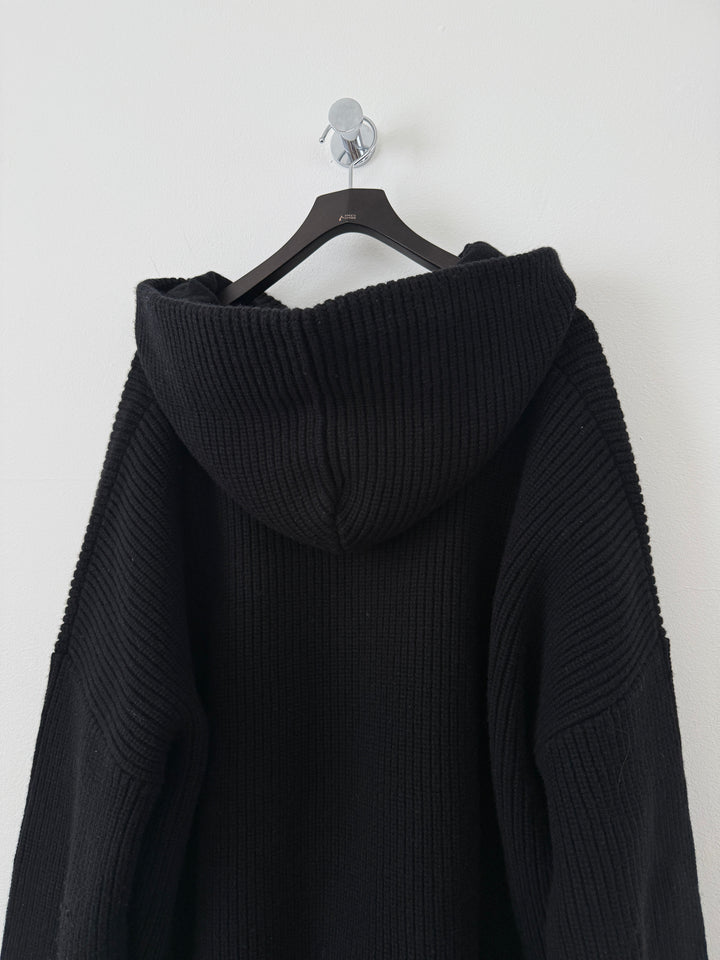 Dakota Knit Poncho Black