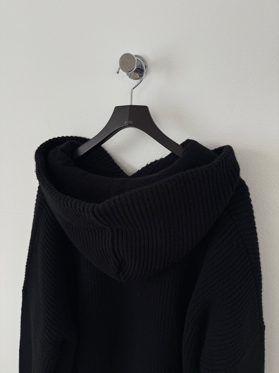 Dakota Knit Poncho Black