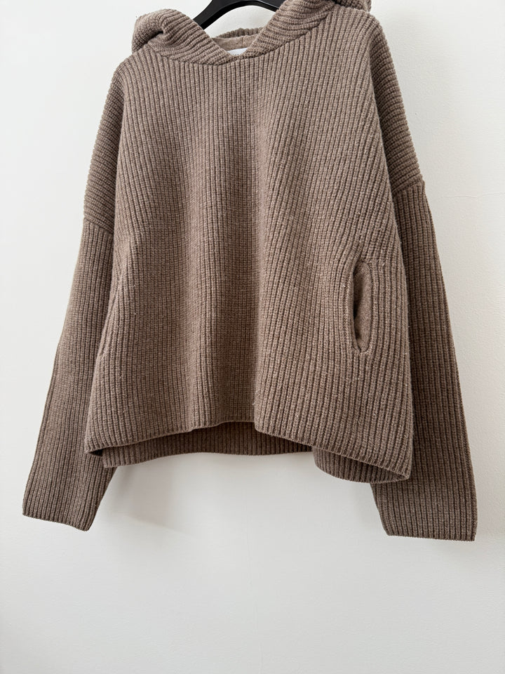 Dakota Knit Poncho Wheat