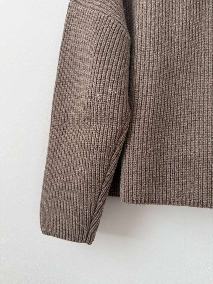 Dakota Knit Poncho Wheat