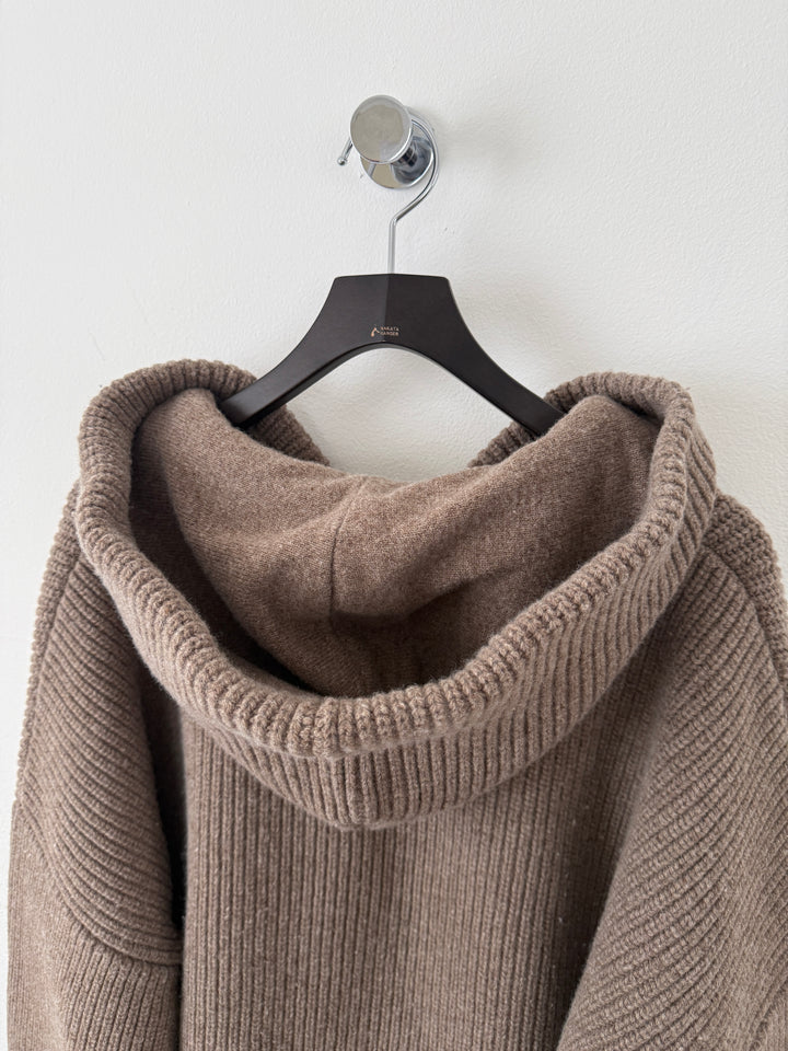 Dakota Knit Poncho Wheat