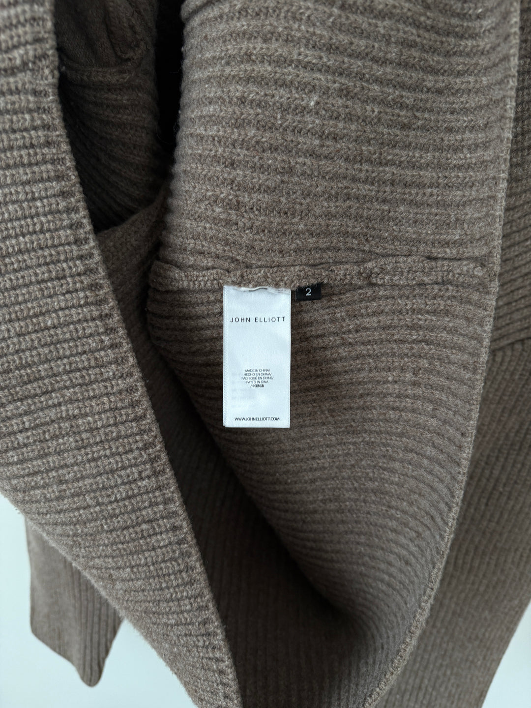 Dakota Knit Poncho Wheat