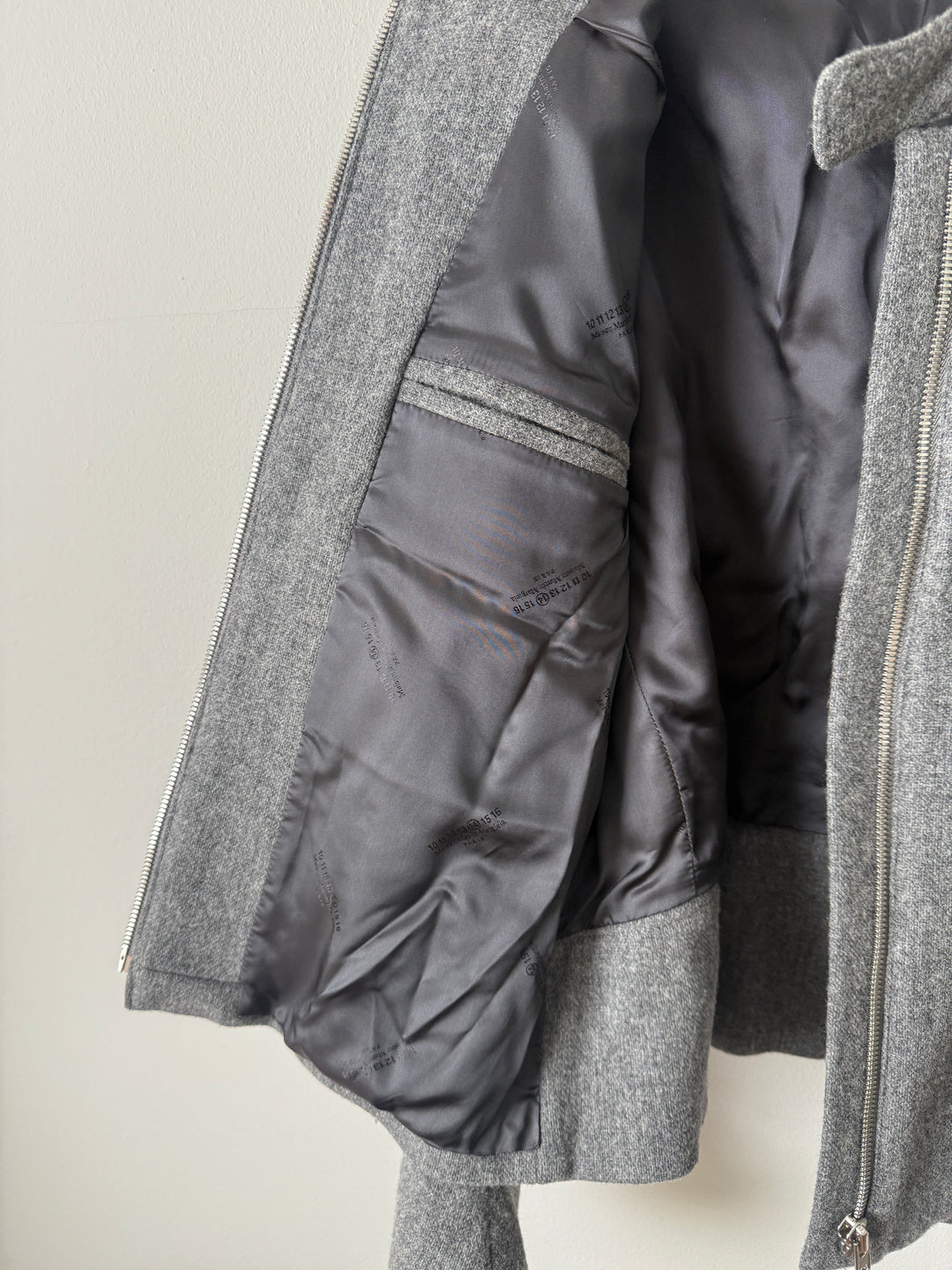 2008 Wool 5 Zip Jacket
