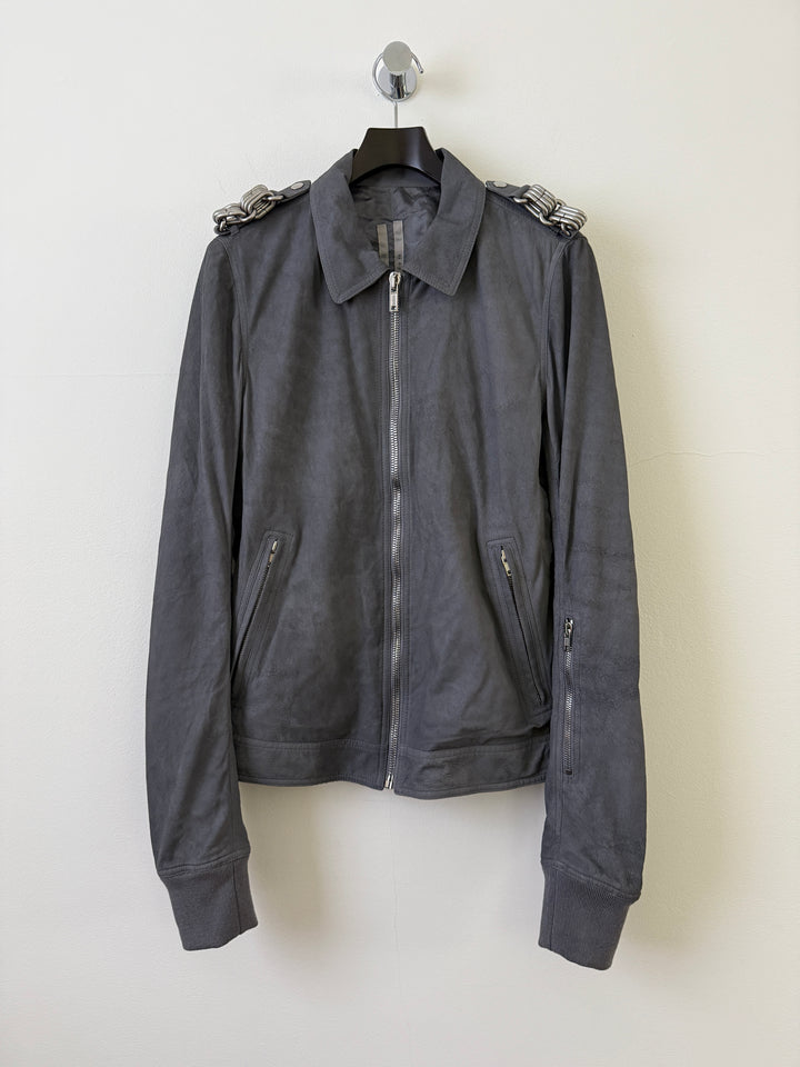 F/W 19 "LARRY" Rotterdam Chain Leather Suede Jacket