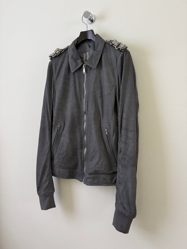 F/W 19 "LARRY" Rotterdam Chain Leather Suede Jacket