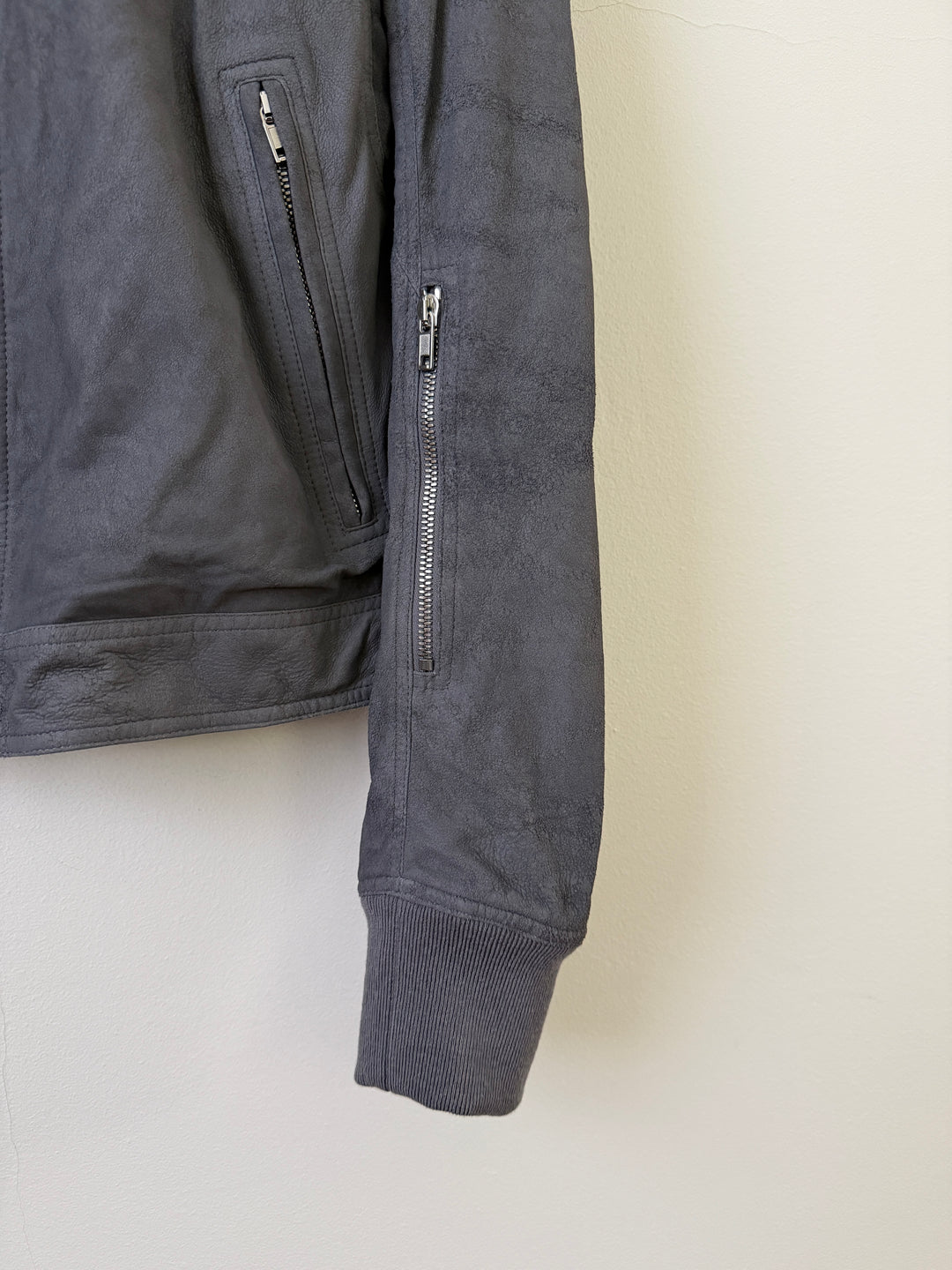 F/W 19 "LARRY" Rotterdam Chain Leather Suede Jacket