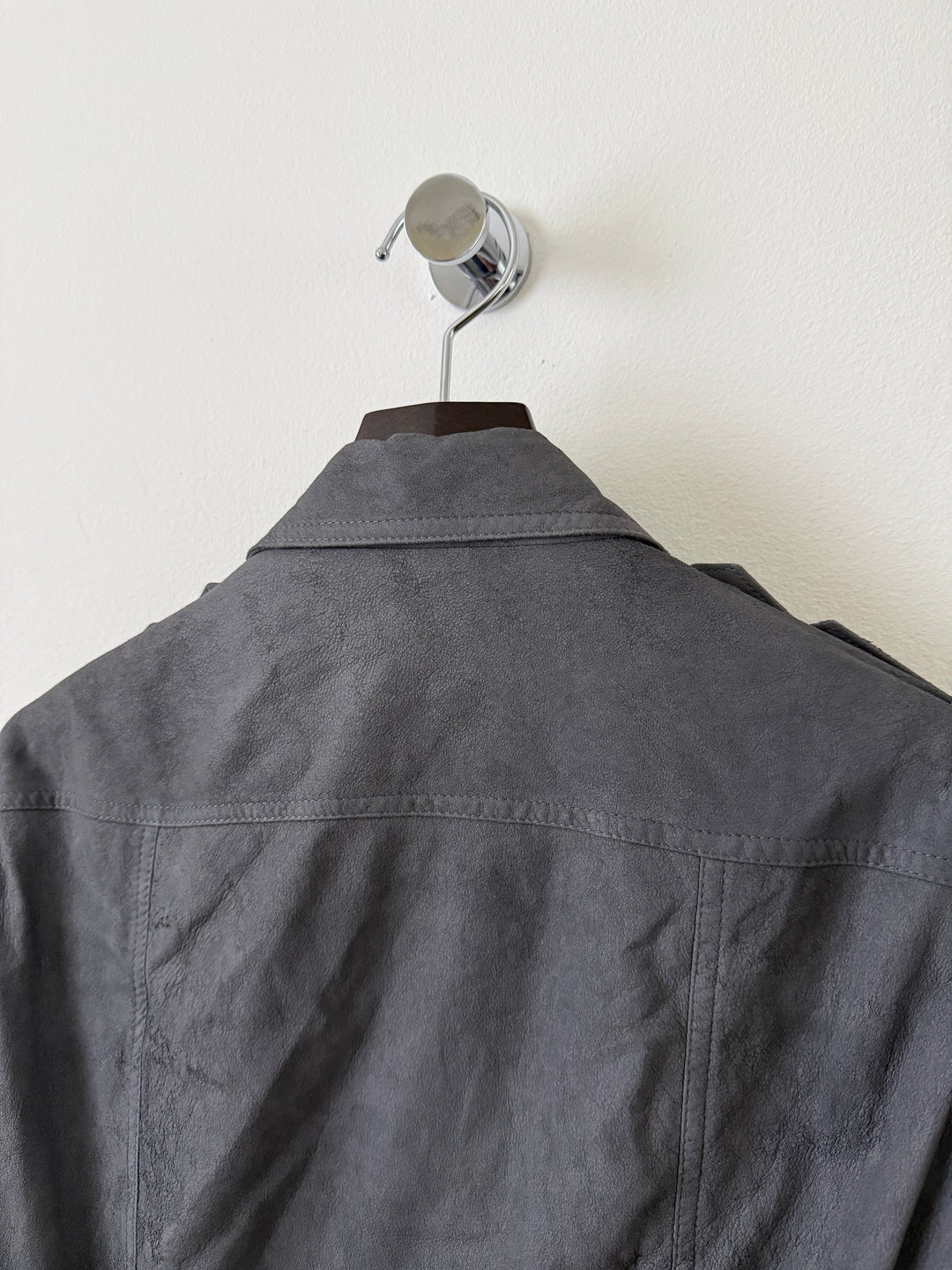 F/W 19 "LARRY" Rotterdam Chain Leather Suede Jacket