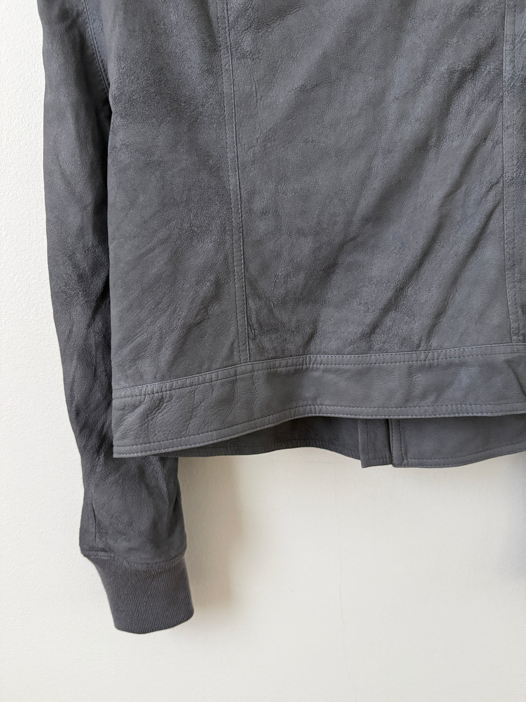 F/W 19 "LARRY" Rotterdam Chain Leather Suede Jacket