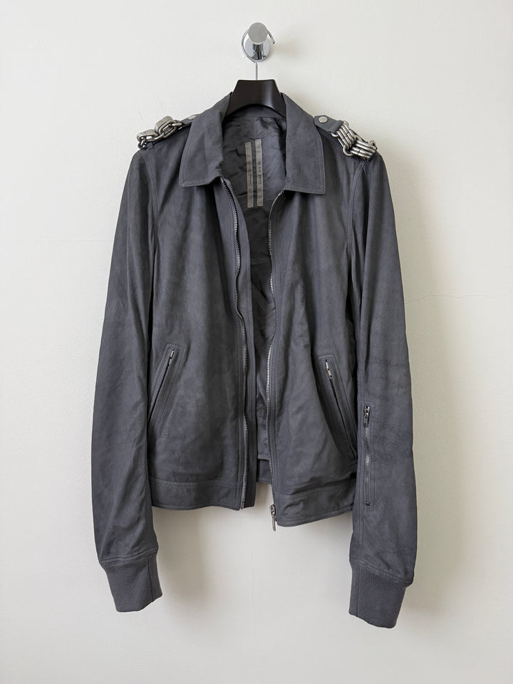 F/W 19 "LARRY" Rotterdam Chain Leather Suede Jacket