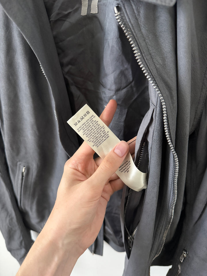 F/W 19 "LARRY" Rotterdam Chain Leather Suede Jacket