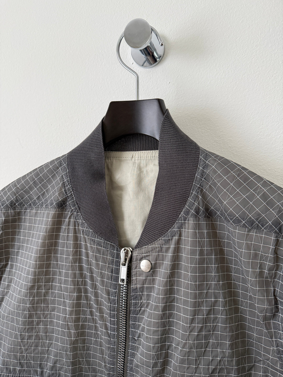 SS23 EDFU Bauhaus Flight Grid Ripstop Bomber Jacket