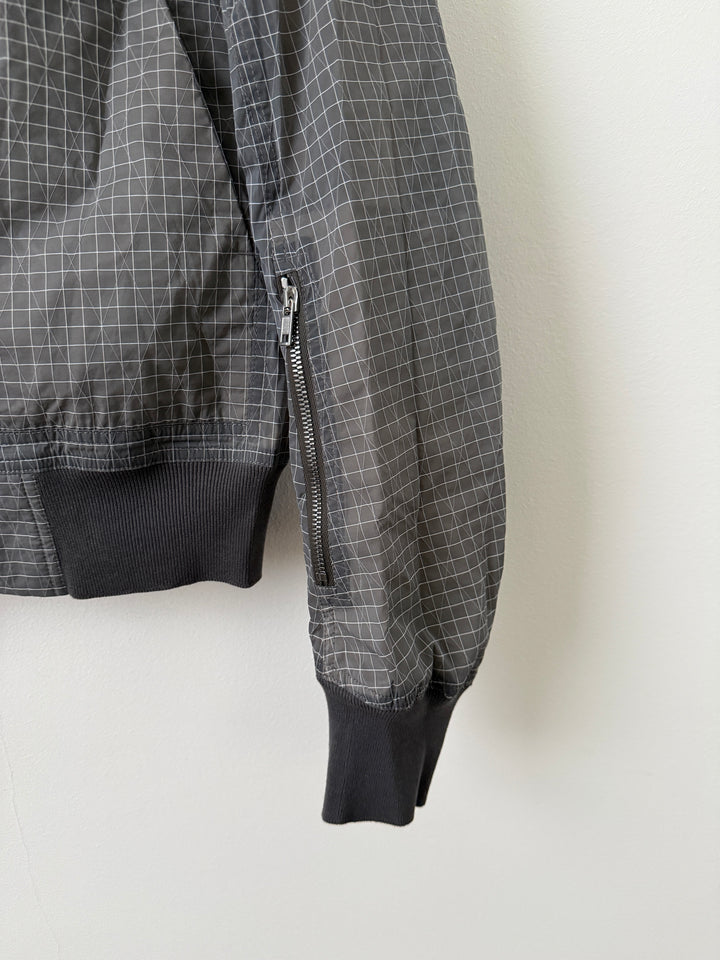 SS23 EDFU Bauhaus Flight Grid Ripstop Bomber Jacket
