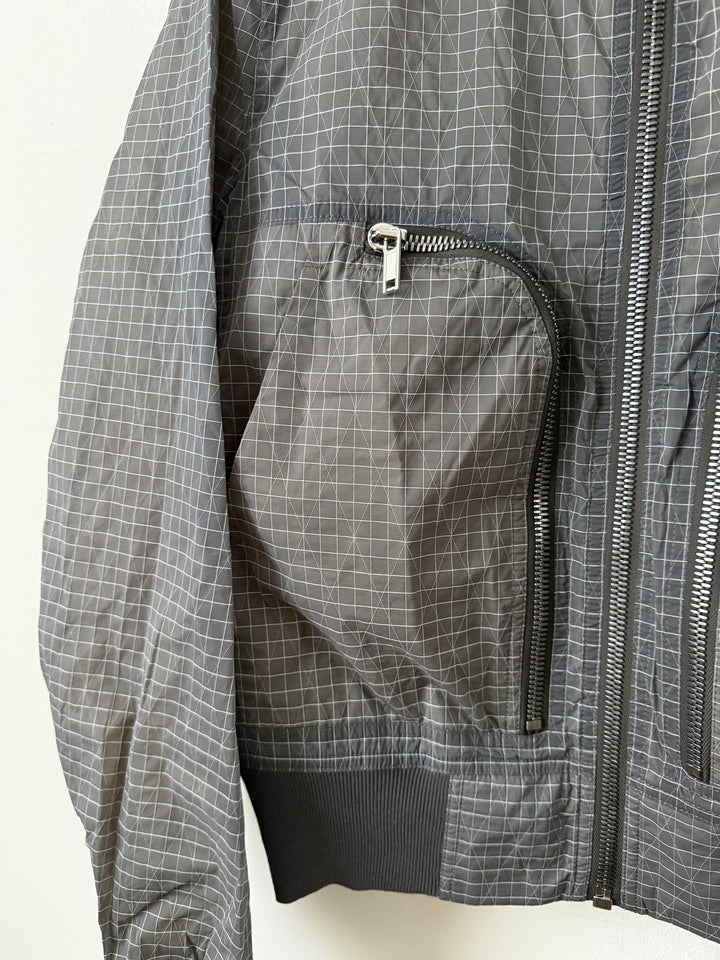 SS23 EDFU Bauhaus Flight Grid Ripstop Bomber Jacket