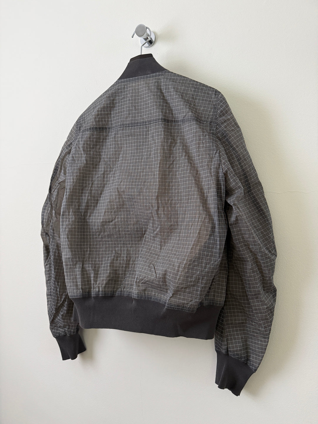 SS23 EDFU Bauhaus Flight Grid Ripstop Bomber Jacket