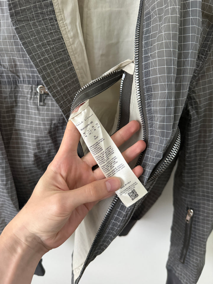 SS23 EDFU Bauhaus Flight Grid Ripstop Bomber Jacket
