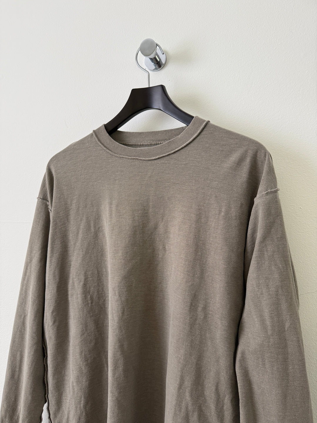 Reverse Cropped Longsleeve Tee