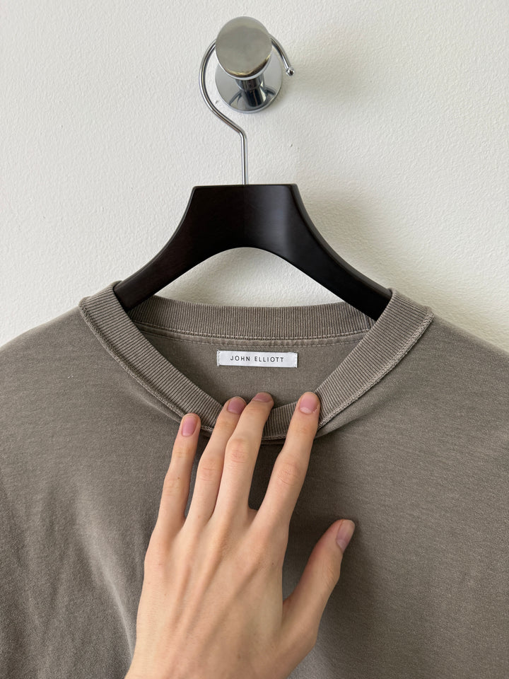 Reverse Cropped Longsleeve Tee