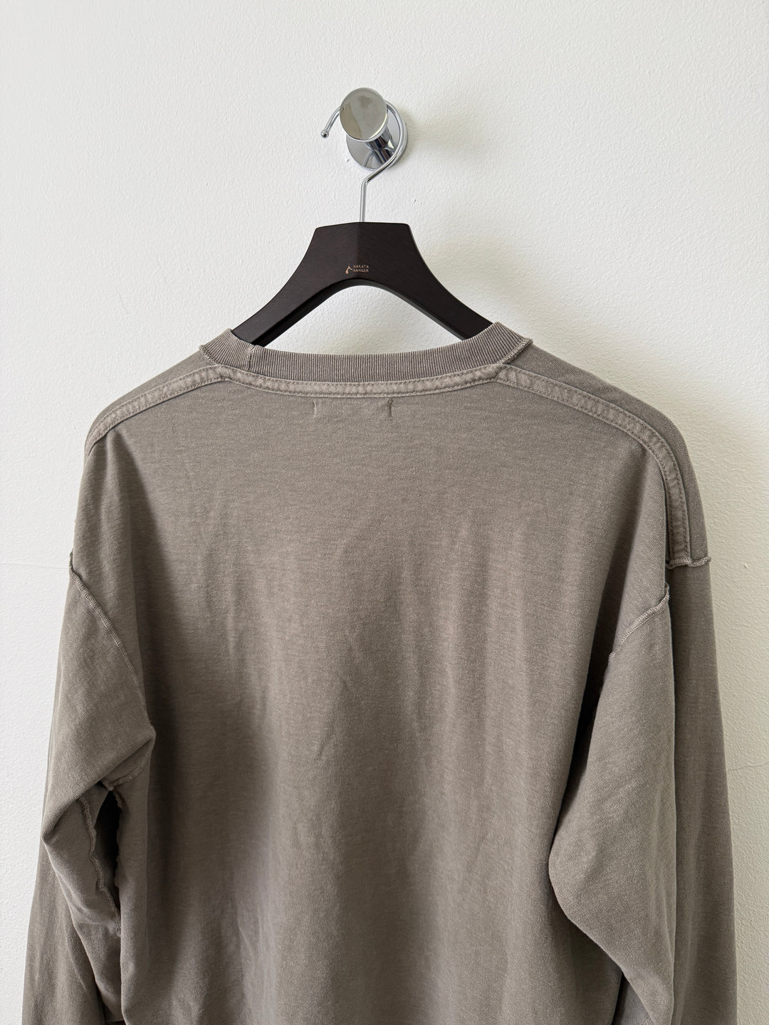 Reverse Cropped Longsleeve Tee