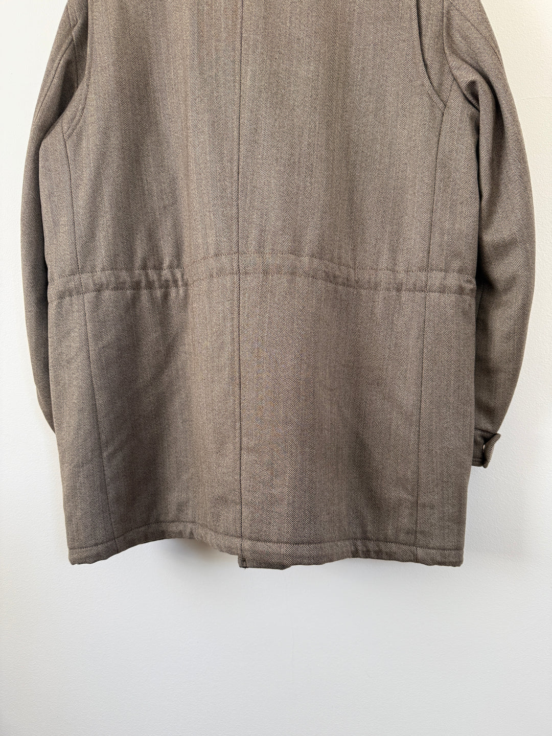 Herringbone Long Coat