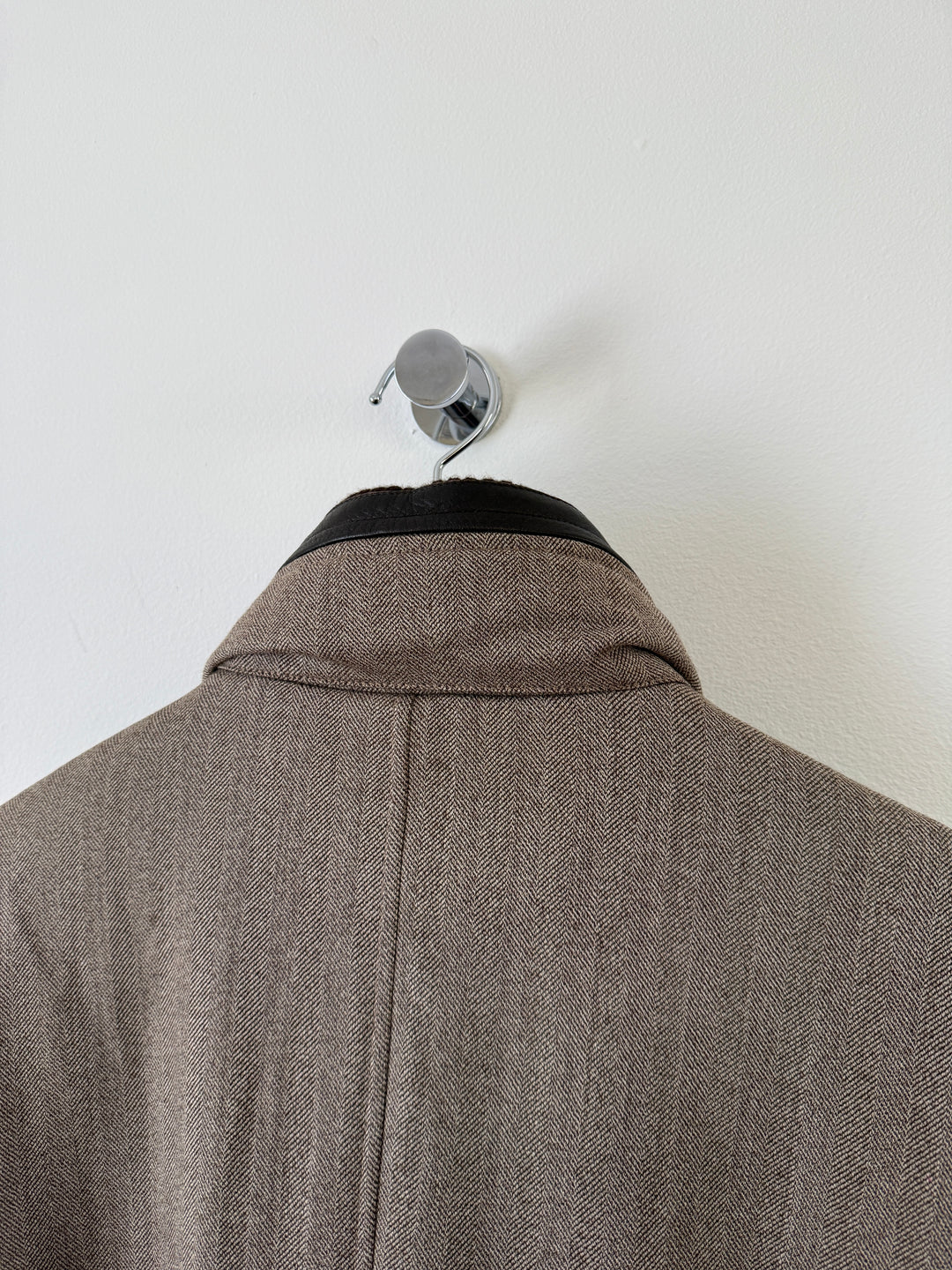 Herringbone Long Coat