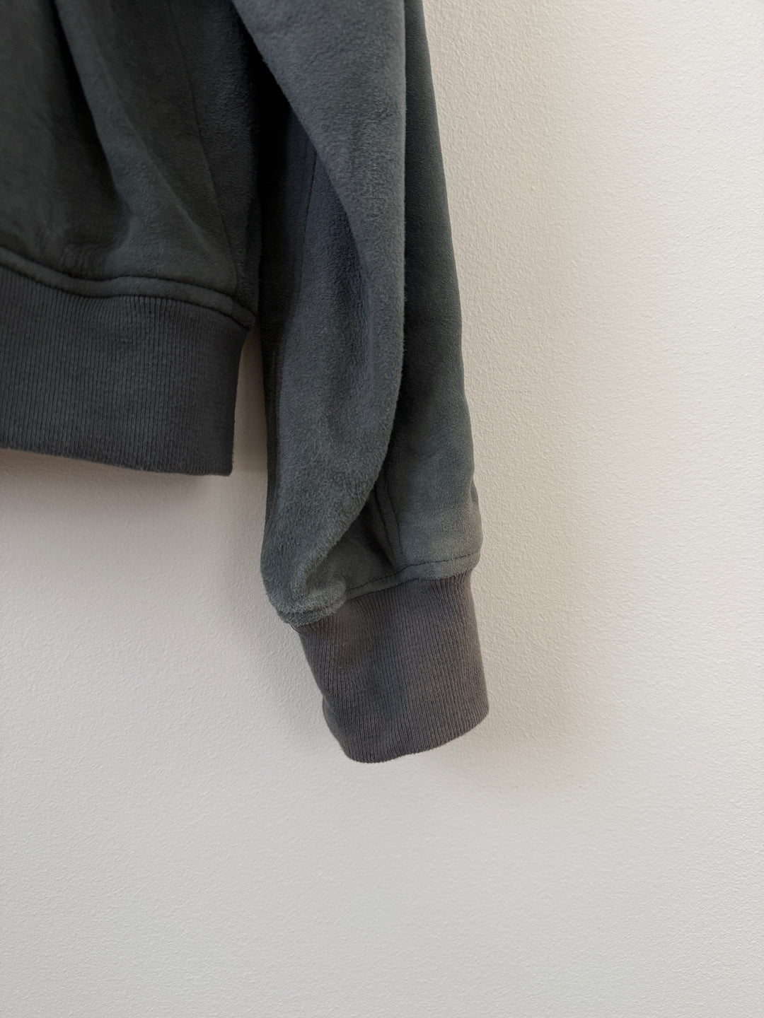 Charcoal Suede Bogota Bomber Jacket