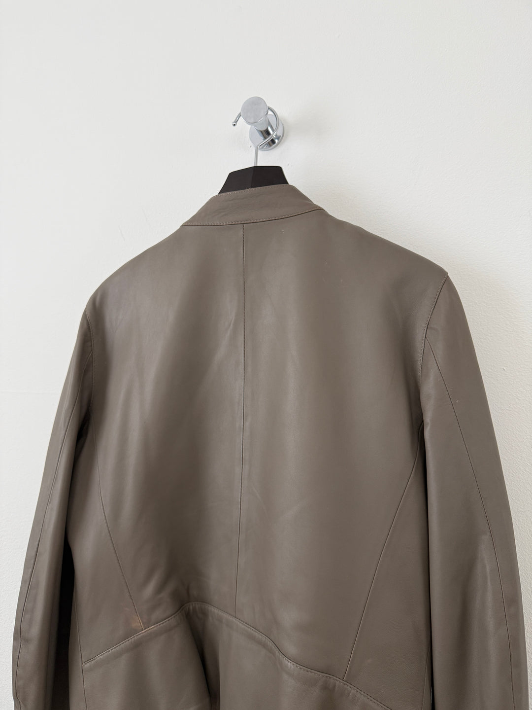 2012 5 Zip Leather Moto Jacket