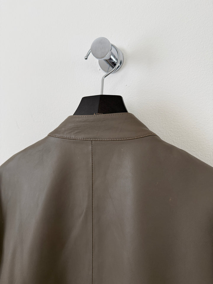 2012 5 Zip Leather Moto Jacket