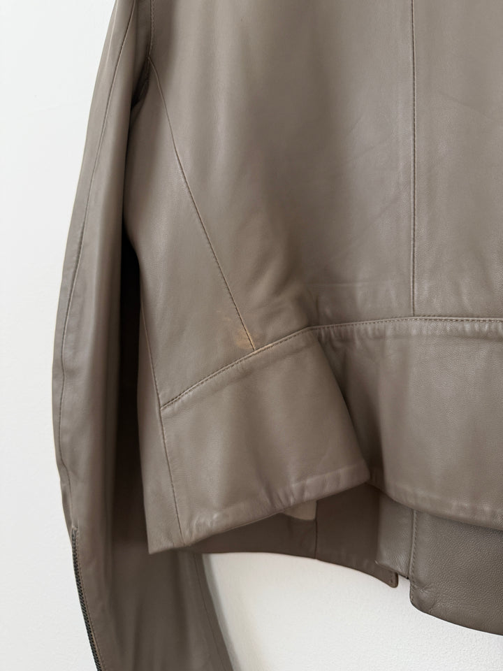 2012 5 Zip Leather Moto Jacket